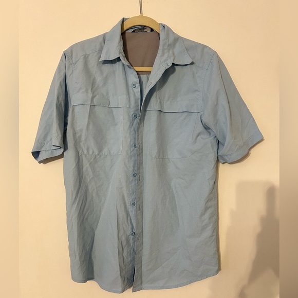 Men’s Wrangler polyester button down. Size S - Picture 1 of 3